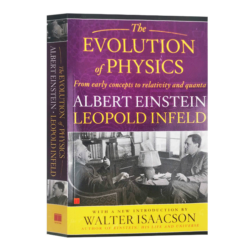 爱因斯坦 物理学的进化 英文原版 Albert Einstein The Evolution of Physics 社会科学科普经典读物进口英语书籍