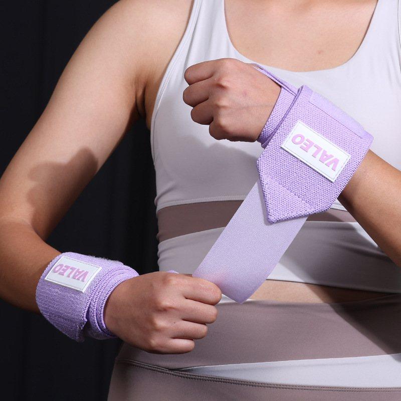 运动护腕健身卧推VALEO缠绕吸汗扭伤健身护具带批发举重加压护腕