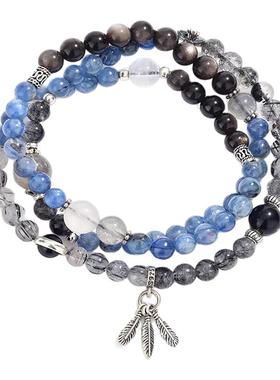 纯银江停印象小众设计手链