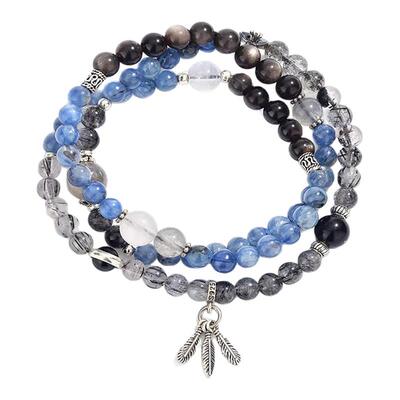 纯银江停印象小众设计手链