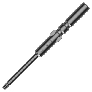 BROPPE高扭力圆柄5mm梅花批头801强磁T6T8T10T15T20电动螺丝刀头