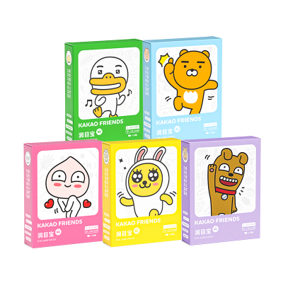 元气达人叶黄素护眼贴缓解疲劳