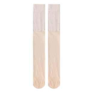 宝娜斯空调护膝过膝袜女夏季薄款防勾丝膝关节保暖防下滑长筒丝袜