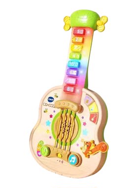 vtech伟易达源木儿童玩具吉他