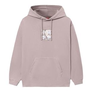 中国李宁正品经典款运动休闲宽松连帽套头长袖卫衣文化衫AWDR729