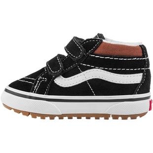 Vans范斯童鞋官方 MTE SK8-Mid Reissue V黑色户外加厚小童登山鞋