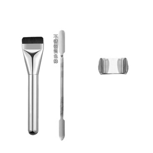 底妆神器平头调色板粉底刷专业粉底液粉底铲调色棒化妆师上妆一字