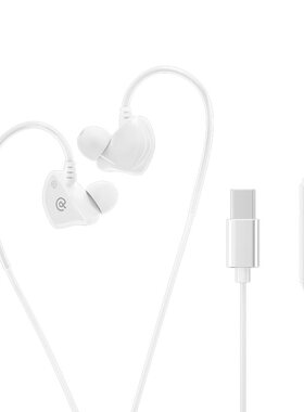 奇联Q3耳机3.5mm有线入耳式高音质k歌适用苹果华为oppo小米vivo