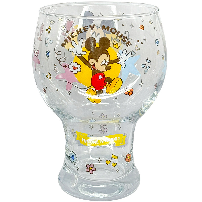 可爱米奇米妮高颜值玻璃啤酒杯