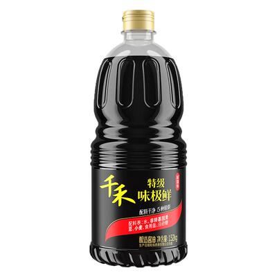 千禾味极鲜1.52kg*1瓶特级生抽