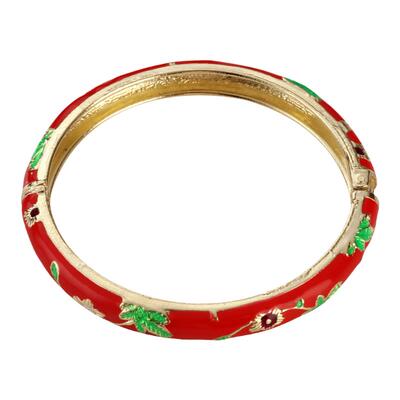 北京掐丝珐琅彩景泰蓝手镯细圆形时尚复古闺蜜亲朋好友手毕业礼物