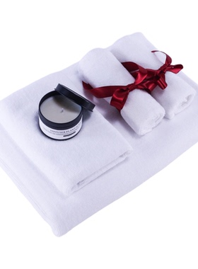 卫生间摆件毛巾浴巾样板间软装