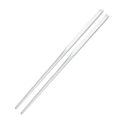 臻汇银筷子纯银家用空心银器抗菌防霉自用家用餐具送长辈高档礼品