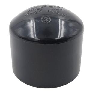 UPVC化工管堵头管帽SLG立胜英制日标美标SCH80给水管闷头管堵配件