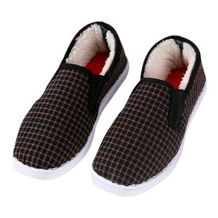 手工老北京棉布鞋女冬加绒保暖软底防滑不累脚工作棉鞋休闲妈妈鞋