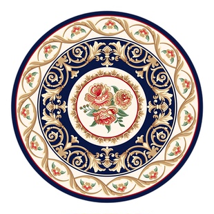 圆形藻井藏式图案祥纹贴画门墙上屋顶自粘贴纸艺术贴花吉祥装饰画