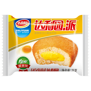 达利园注心派蛋黄味乳酸菌味营养早餐糕点面包休闲食品小零食解馋