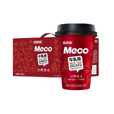 香飘飘牛乳茶茶饮料300ml×6杯