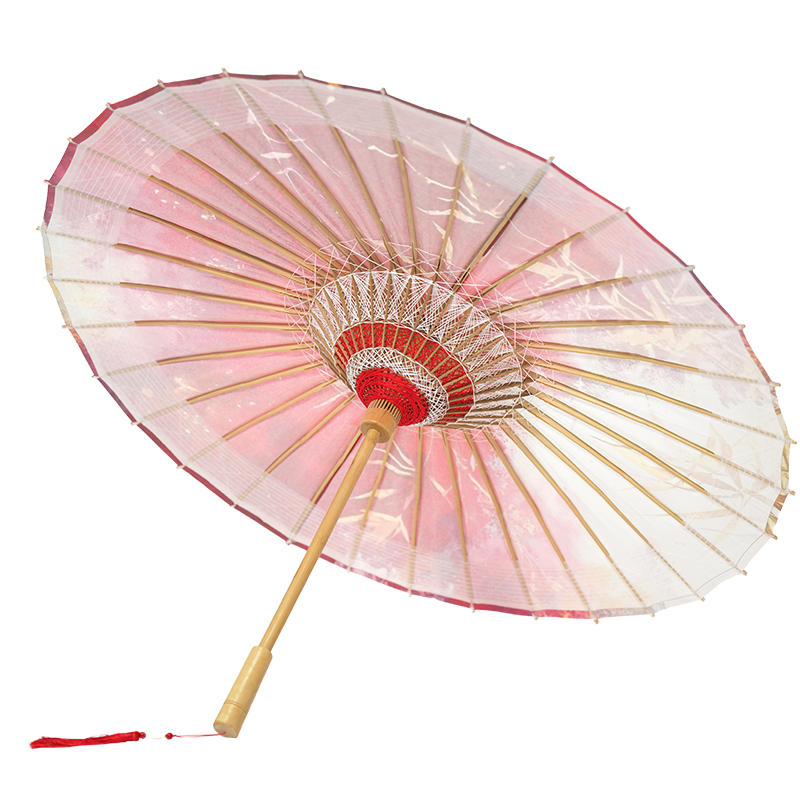 物新工坊金竹红韵手工油纸伞