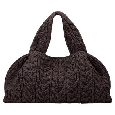 [明星同款]Number Nine Large美利奴羊毛款云朵包手提包