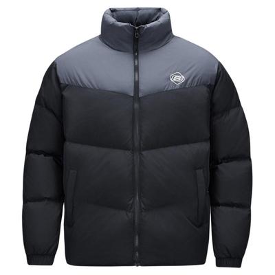 Skechers斯凯奇面包羽绒服冬季撞色男女同款潮流百搭运动外套
