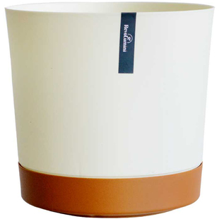 北欧简约小花盆家用桌面多肉绿萝盆栽阳台月季绿植控根轻奢高级感