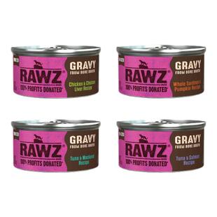 RAWZ罗斯低温慢煮无胶肉汁系列主食成幼猫罐头85g/155g