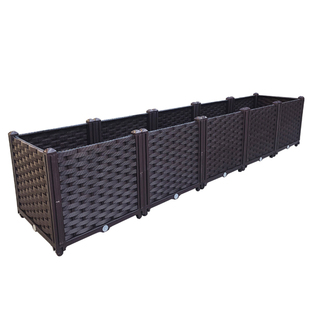 家庭特大户外专用阳台种菜盆 组合种植箱 长方形花箱塑料花盆花槽