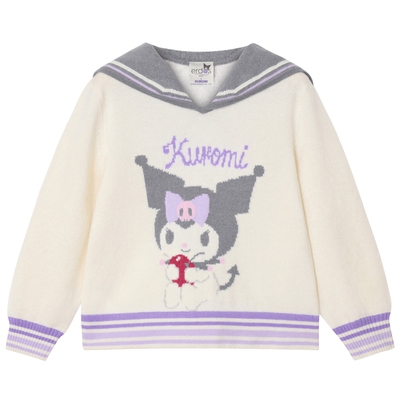 【erdosKIDS×Kuromi】鄂尔多斯童装酷洛米联名小翻领儿童羊绒衫