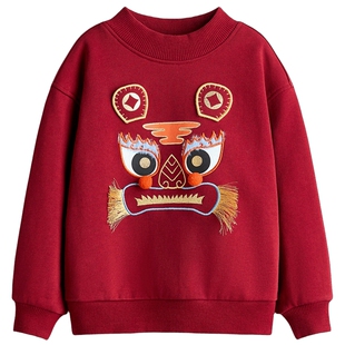 HM童装男女童卫衣2026春季新款儿童酷感街头风户外出游1313943