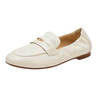 思加图官方正品乐福鞋女真皮软底不累脚薄底女鞋EC205AA5