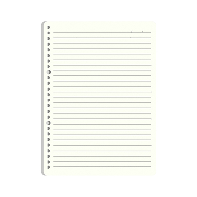 晨光活页本纸替芯内芯方格空白