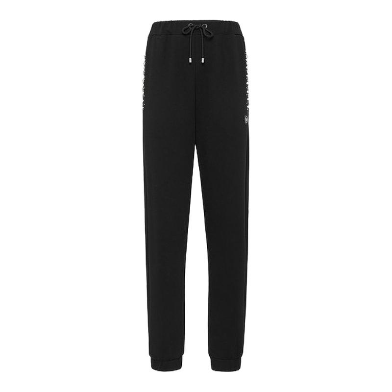 PHILIPP PLEIN 女士Iconic Plein束脚运动裤