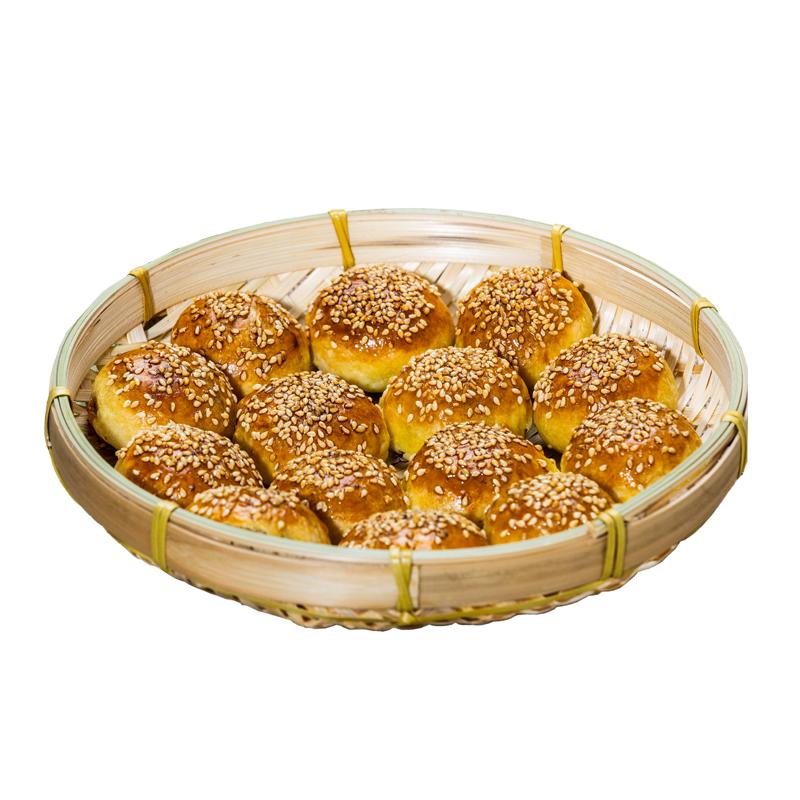唐山特产棋子烧饼正宗芝麻小烧饼河北香酥饼猪肉梅干菜手工礼盒装