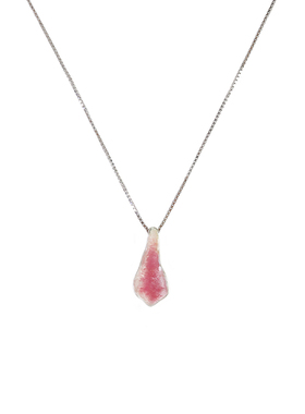 设计师原创纯银花瓣项链手工定制