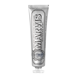 Marvis牙膏去黄去牙垢去烟渍清洁护龈雪山亮白去烟渍85ml组合装