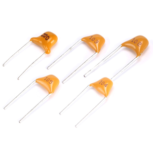 直插独石电容器 22pF30pF47pF100pF330pF10nF100nF1uF2.2uF4.7uF