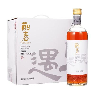 塔牌六年遇见丽春黄酒500ml×6瓶