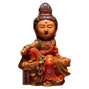 国宝回家系列辽代水月观音冰箱贴立体文创逃出大英博物馆艺术中国