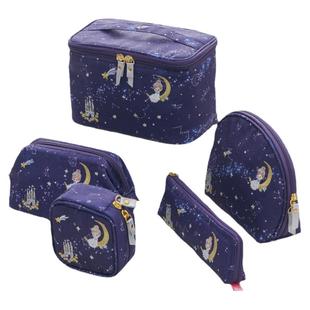 阿花花酱日本星空灰姑娘化妆包可爱少女韩版便携首饰盒收纳包袋小
