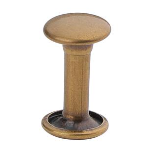 纯铜双面铆钉配件皮革DIY箱包皮带服装子母扣撞钉维修包包固定钉