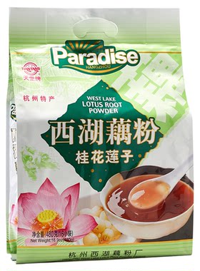 天堂牌杭州特产桂花莲子西湖藕粉