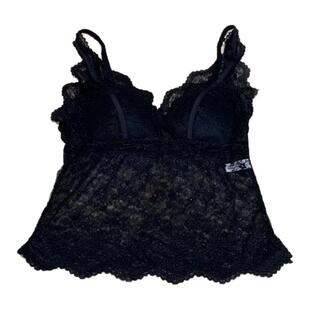 Hers一勺甜 秋冬新品蕾丝吊带背心女内搭外穿性感美背打底衫上衣