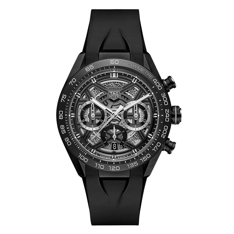 【自营】TAG Heuer泰格豪雅 卡莱拉机械钛金属男表CBU2080.FT6272