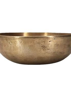 纯手工摆件铜合金赠配件颂钵复古