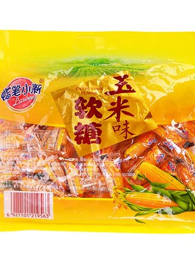 蜡笔小新儿童糖果软糖518g×1袋
