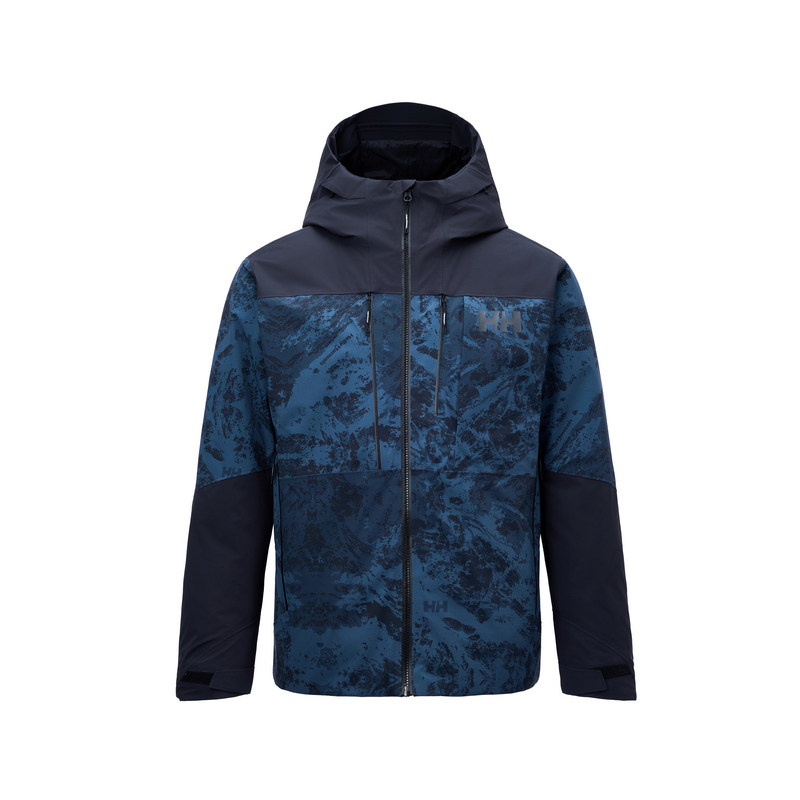 HH户外运动3L防水面料保暖羽绒服