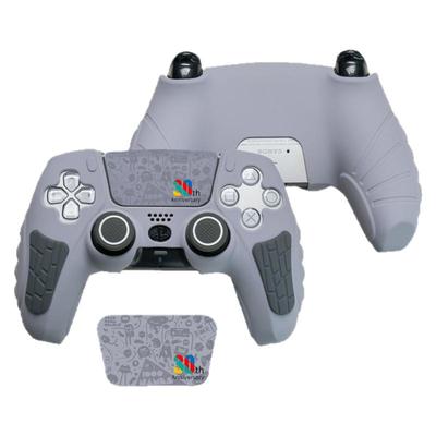 ps5手柄保护套可充电硅胶超薄保护壳适用索尼ps5原装游戏手柄贴纸改装改色防滑贴外壳保护贴膜