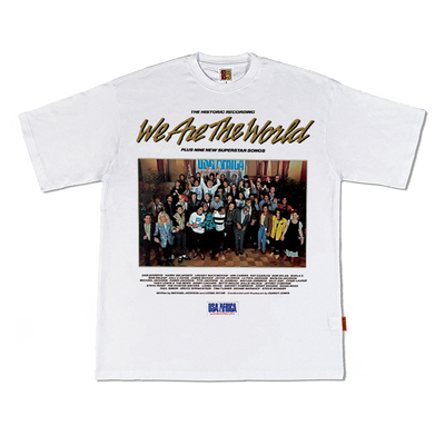 wearetheworld迈克杰克逊T恤