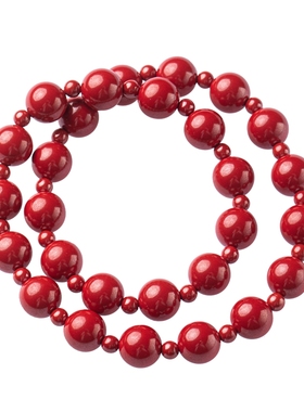 许妍同款红玛瑙双圈手链